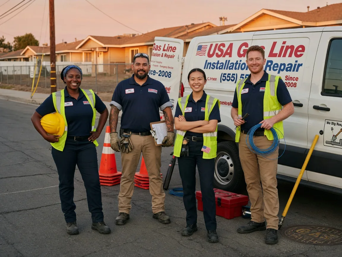 Gas Line Installation company in Belmont, OH
